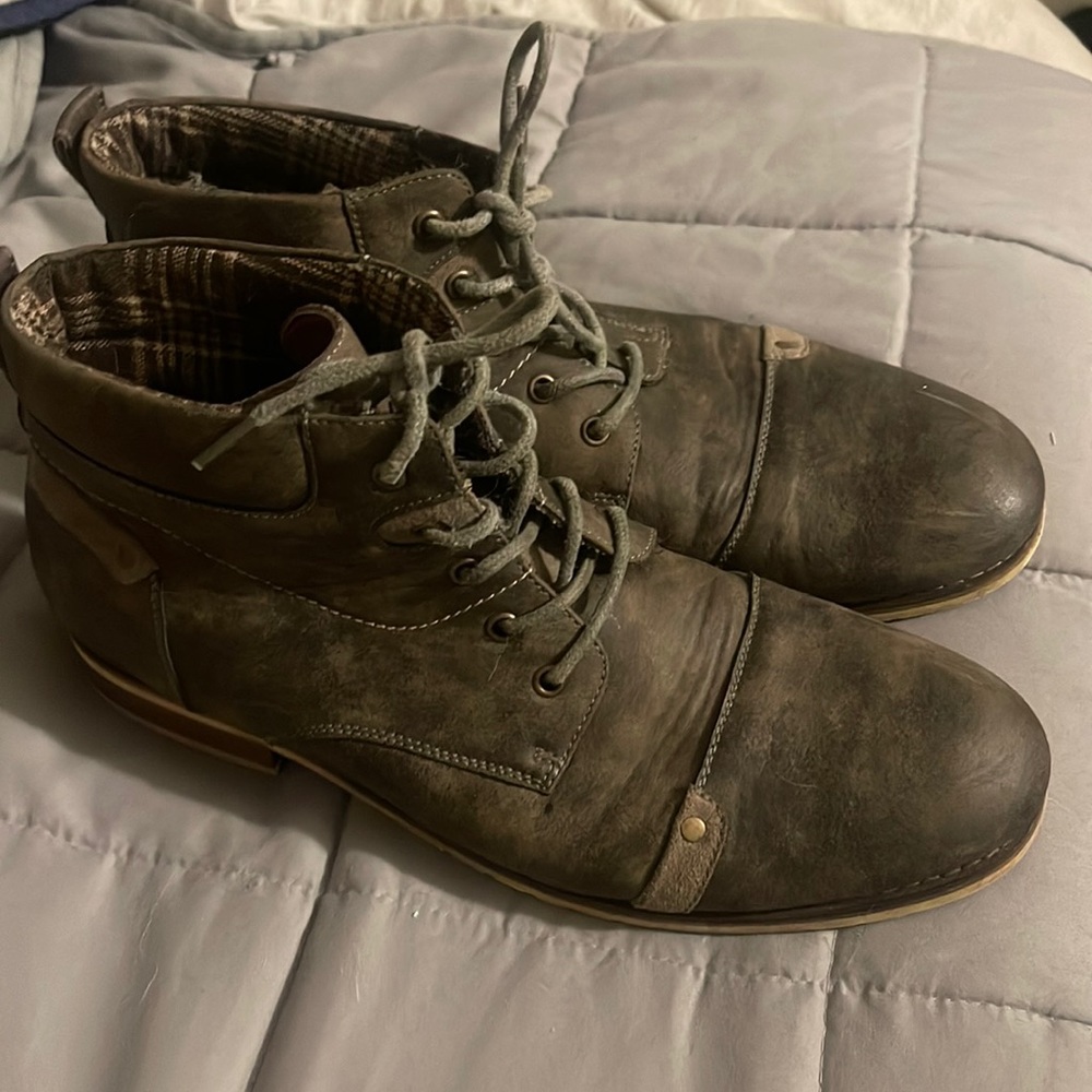 Ferra Aldo ‘COLIN’ Brown Leather Boots- Size 10.5